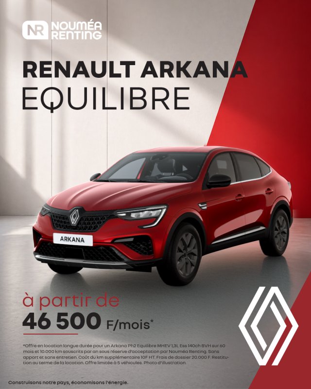 Offre LLD Arkana Equilibre